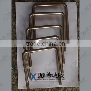 Inconel600 UNS N06600 Stainless Steel u Bolts Round-bend thumbnail-1