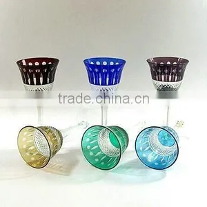 High Quality Color Wine Glass thumbnail-1