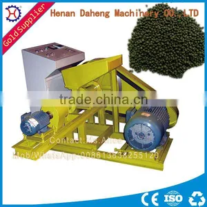 Machine Manufacturers Ce Approved Fish Feed Pellet Machine Feed Pellet Mill thumbnail-1