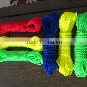 Good Quality 3mm 8mm 12mm Nylon Rope Plastic Braided Color Rope Made In Linyi thumbnail-5