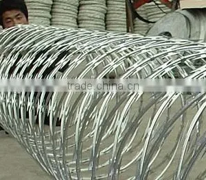 CBT-65 Hot Dipped Galvanized Razor Barbed Wire Mesh thumbnail-4