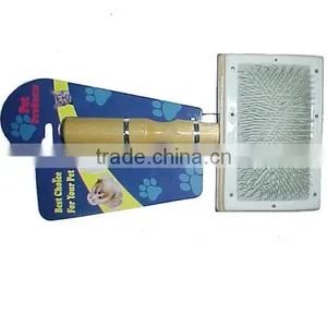 Pet Product Wood Pet Brush thumbnail-1