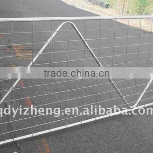 Wrought Iron Mesh Fence Gate thumbnail-1