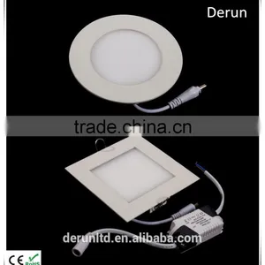 Recessed Mini Round Square Led Panel Light With Radiator 3/4/6/9/12/15/18/24w thumbnail-1