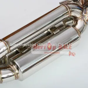 MerTop Race Catback Exhaust Fits 2011 2012 B** M1 E82 Coupe E82 2DR Turbo N54B30TO thumbnail-2