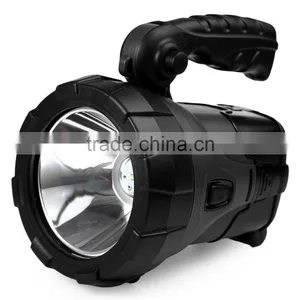ZUKE ZK2128A Rechargeable Solar Spotlight LED Adjustable Handle Searchlight for Outdoor Camping Hunting thumbnail-1