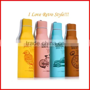 500ml Frosted Grenade Stainless Steel Thermo Bottle Promotional Sports Bottle thumbnail-2