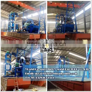 Dredging Excavator Bucket Chain Dredger With Trommel Gold Exporter thumbnail-6