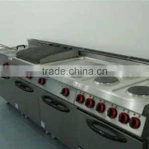 With Electric Oven 4 Burner Gas Cooker Cabinet Gas Stove thumbnail-5
