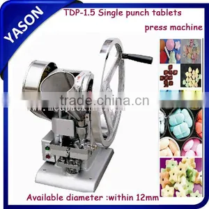Tablet Press TDP 1.5 Single Punch Tablet Press Machine thumbnail-1