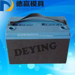 High Quality Car/auto Battery Container Mould 2017 Plastic Injection Lead Acid Battery Container With Cover Mold thumbnail-3
