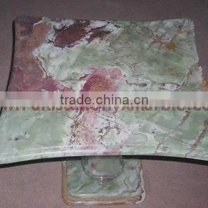 Natural Color Multi Green Onyx Table thumbnail-1