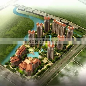 3D Rendering Architectural Villa With Furniture Decoration thumbnail-6