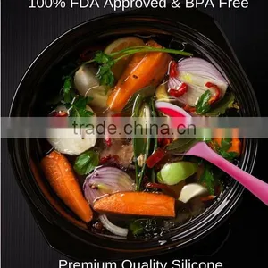 Premium Silicone Kitchen Utensil Set, New 5 Piece Cute Cooking Tool Set thumbnail-4
