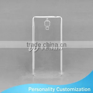 Wholesale Custom Design Light Weight Bulk 3D Clear Blank Sublimation Plastic Cell Phone Case For Xiaomi Mi4 thumbnail-1