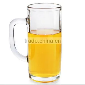 Haonai Promotional Glass Beer Mugs With Handle and Custom Logo thumbnail-3