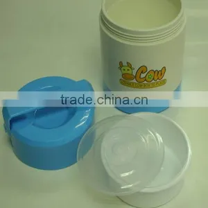 Plastic Cooler Lunch Box in Round Shape thumbnail-1