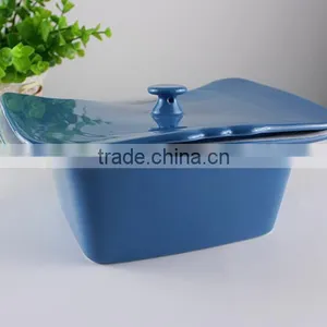 China Suppliers Customized Ceramic Cookware Casserole Carrier thumbnail-3
