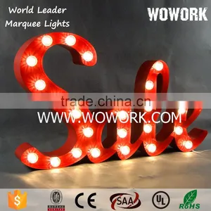Vegas Lighted Sign thumbnail-4