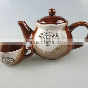 Color-glazed Coffee Set thumbnail-3