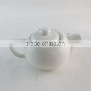 White Porcelain Tea Pot Cheap Price thumbnail-1