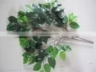 hx Hot Sale High Artificial Foliage Banyan Leaves Simulation Banyan Leaves. thumbnail-1