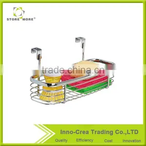 Small Iron Wire Kitchen Storage Basket For Towel Brush thumbnail-1