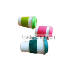 Ecological Quality Assuarance Cheap Bamboo Fiber Cup Mug Without Handle thumbnail-1