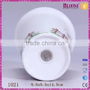 320ml Ceramic Coffee Travel Mug With Silicone Lid thumbnail-5