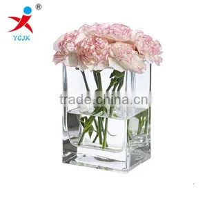 Transparent Glass Vase Decorative Vase thumbnail-1