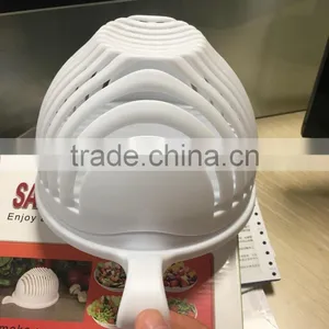Foodgrade Plastic Salad Maker/Salad Slicer Maker /salad Cutter Bowl for Kitchen thumbnail-2