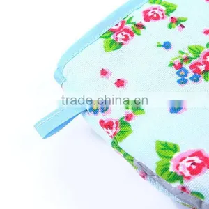 Short Style Heat Resistant Microwave Oven Gloves Cotton Oven Mitt Wholesale thumbnail-5
