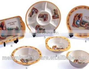 Melamine Dinner Set Melamine Bowl & Plate For Children thumbnail-1