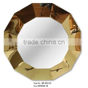 MH-2019-09 Stainless Steel Modern Decorative Mirror thumbnail-1