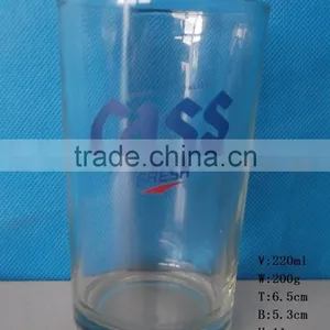 220ml 7oz Promotion Cass Beer Glass Cup thumbnail-1