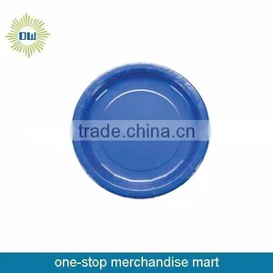 Pick Your Color Party Item Round Plate thumbnail-2