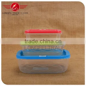 OEM Rectangle Plastic Storage Box /Stackable Preserving Box /Crisper thumbnail-1