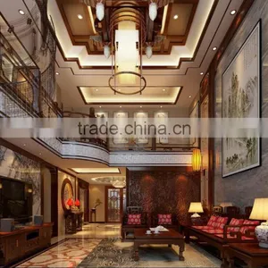 BISINI Latest Interior Wood Villa Design thumbnail-1
