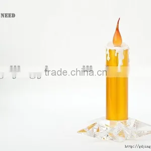 Acrylic Wedding Party Led Star Base Candle Light Christmas Decoration Gift thumbnail-2