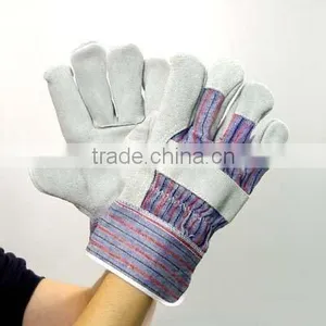 Cheap Price Cow Split Leather Working Glove thumbnail-1