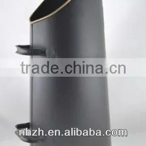 55.5cm Matte Black Coal Hod thumbnail-2