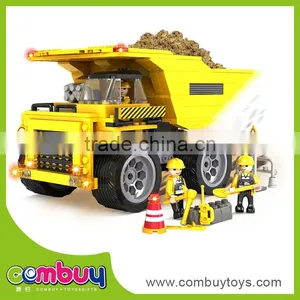 Intelligence Plastic Truck Toys Pocoyo Building Block Toys for Kids thumbnail-1