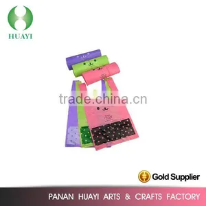 Latest Design Hot Sale Colorful Plastic Shopping Bag Wholesale thumbnail-2