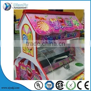 2016 Newest Hot Sell Coin Operate Arcade Chilrdren Candy Claw Machine House Machine of Price Promotion Sale thumbnail-3
