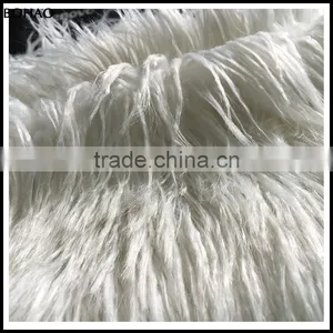Free Sample Long Piler Acrylic Mongolian Fake Fur Fabric thumbnail-1
