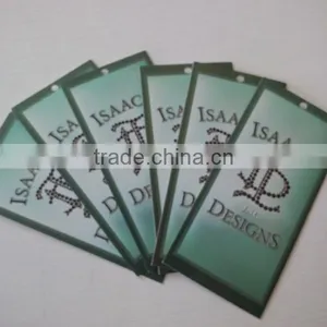 2017 High Quality Custom Size Jeans Paper Hang Tags thumbnail-1