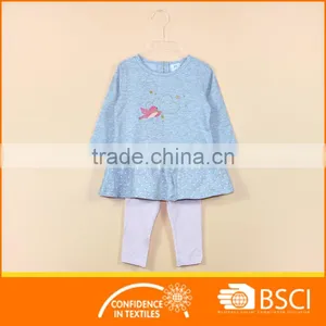 Baby Girl Wear Boutique Cotton Clothing Set thumbnail-1