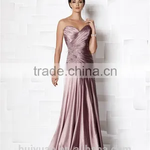 Elegant Sleeveless Beaded Satin Pakistani Designers Bridal Dresses thumbnail-1