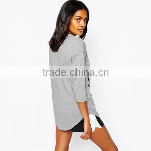 Just do it Printing Womens Long Sleeve Sports t Shirts thumbnail-2