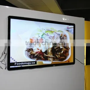 Slim 55 Inch LCD Wall Mounting Advertising Display thumbnail-2